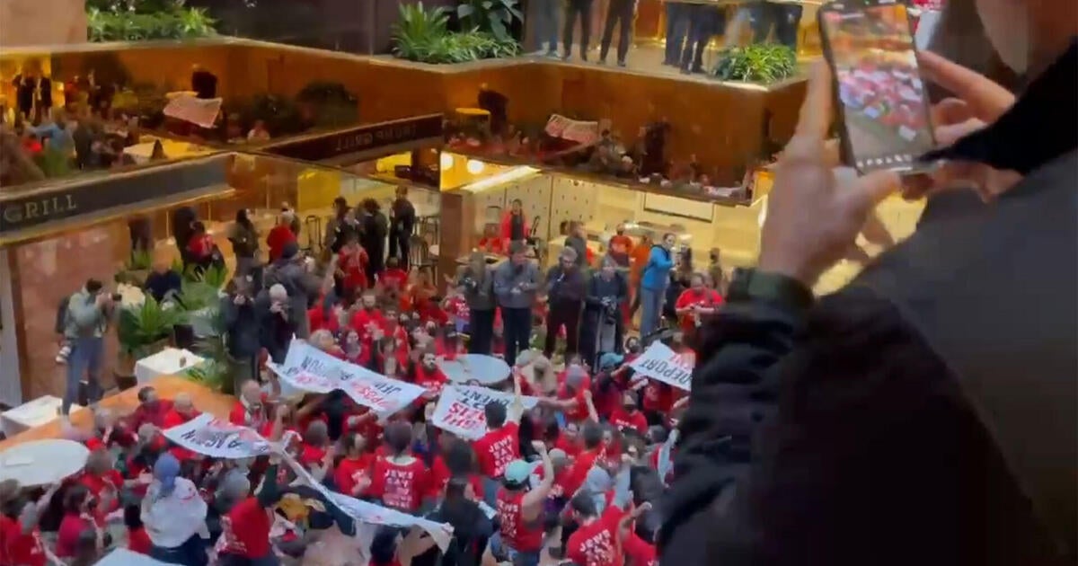 Protesters enter NYC’s Trump Tower, chant “Free Mahmoud”